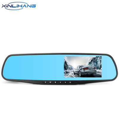 Enregistreur de conduite Full HD 1080P Blackbox DVR de véhicule à double lentille de 4,3 pouces