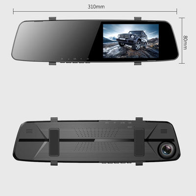 4.5Inch 24H Mirror Dash Cam Recorder Full HD 1080P pour les voitures