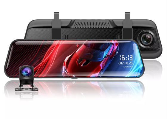 10Inch IPS 2.5D 4K GPS Dash Cam Dash et écran tactile de caméra de recul