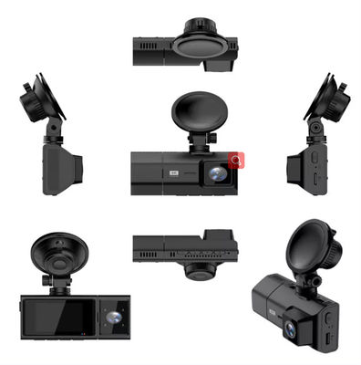 WDR 128 Go 4K GPS Dash Cam Caméra montée sur tableau de bord 3 canaux