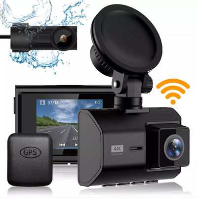 Tableau de bord de sécurité du véhicule Gps Tracking Dash Cam Rétroviseur 4K IMX335 NTK96670