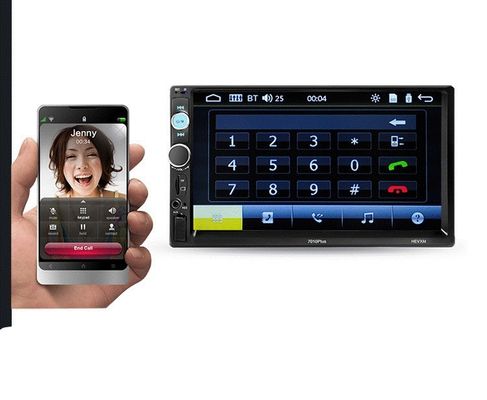 Universal Motion Activated Dashcam Navigator 7,0 pouces Ips Screen Car DVR FM DVD Player