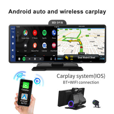 4K 10.26&quot; Voiture DVR Android Carplay Tableau de bord Auto ADAS WiFi Dash Cam