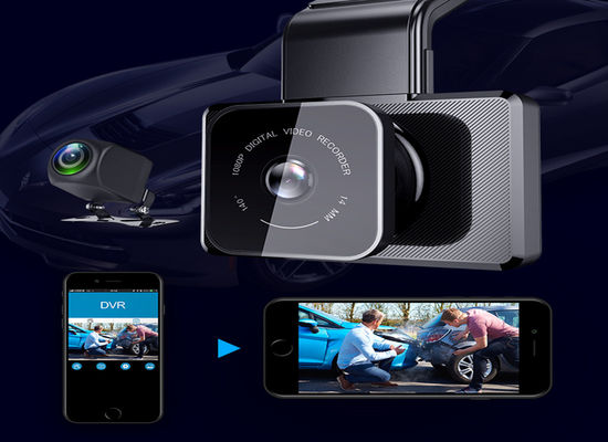 24h ADAS 4g Smart Rétroviseur Enregistreur De Voiture Double Dash Cam GPS DVR Enregistrement En Boucle