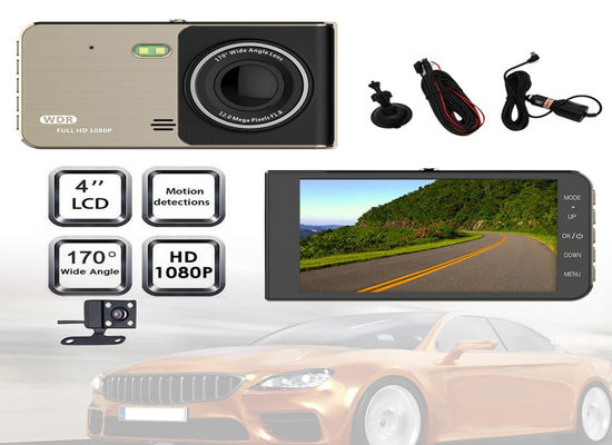 Caméra DVR de voiture de tableau de bord sans fil 30fps avec capteur CMOS