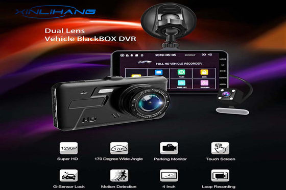 4Inch LCD FHD1080P Grand Angle Vidéo Voiture Dvr Dash Cam Night Version caméra