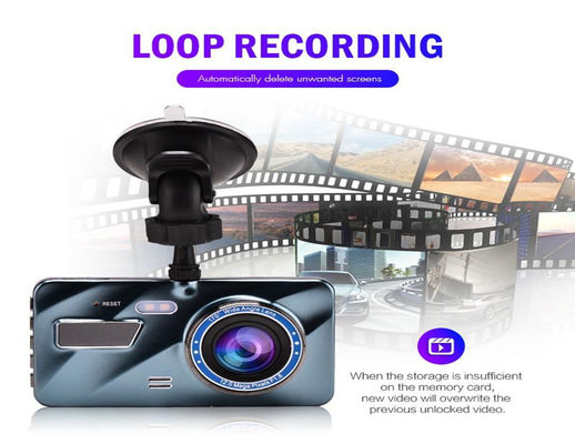 Caméscope de voiture WDR FHD 1080P Stream Media Mirror Dash Cam Night Version 128 Go
