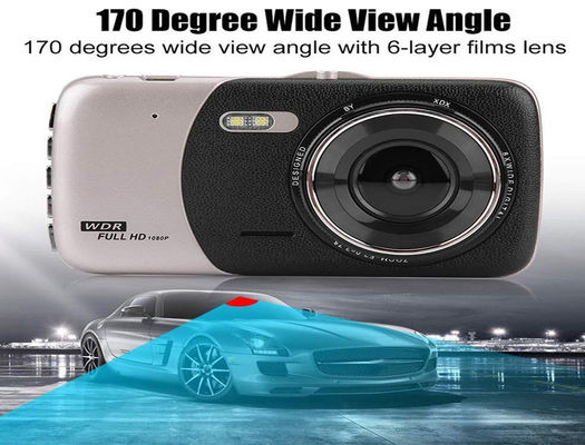 Enregistreur vidéo d'enregistreur de caméra avant de voiture de 9,66 pouces 30FPS pour la voiture FHD 1080P