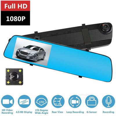 Caméra HD universelle 1080p 4,2 pouces avec tachygraphe de caméra de tableau de bord à vision nocturne automatique