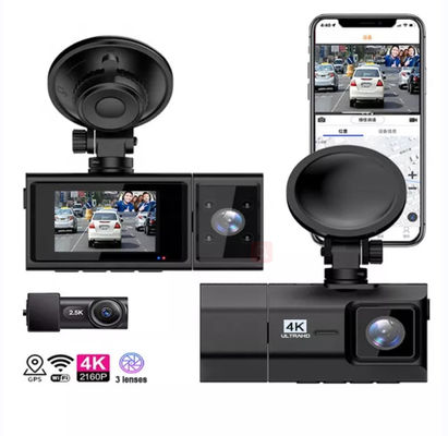 Sony IMX335 1080P Double Objectif Voiture DVR Caméra Véhicule Blackbox 2.5K