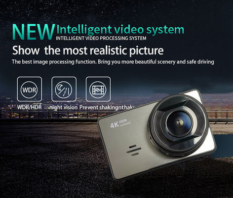 XINLIHANG 3inch Hd WIFI Security 4K GPS Dash Cam Caméras Pour Voitures Double Lentille