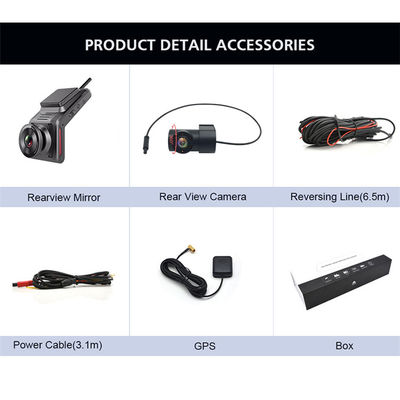 ODM 1080P Hd Enregistreur de rétroviseur Blackbox Caméra de voiture 4G