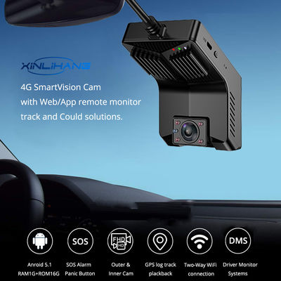 IR Night Vision USB Caméscope de voiture caché DVR Caméra miroir Vue en direct FHD1080P Vue à distance