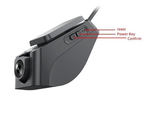 Caméra de tableau de bord sans fil avant et arrière de voiture DVR Dash Cam avec vue en direct 1080p
