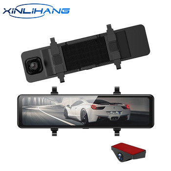 uSB Android 8.1 4g Miroir HD1080P Voiture DVR Caméra blackbox Avec ADAS Wifi GPS Navigation