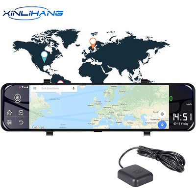 12&quot; Android 8.1 HD1080P 4g voiture DVR Dash Cam avec miroir de diffusion en direct