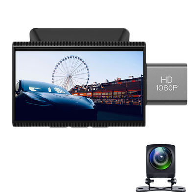 Android IPS 4G Car DVR construit dans l'enregistreur vidéo de surveillance à distance du navigateur GPS WIFI