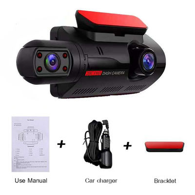 Rétroviseur de voiture Blackbox DVR Dash Cam Digital Car Camcorder Dashboard 3Lens 1080p