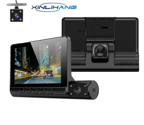 AVI Mini 3 Lentille Voiture DVR Dash Cam Enregistreur HD 4 Pouces GC2053 Capteur