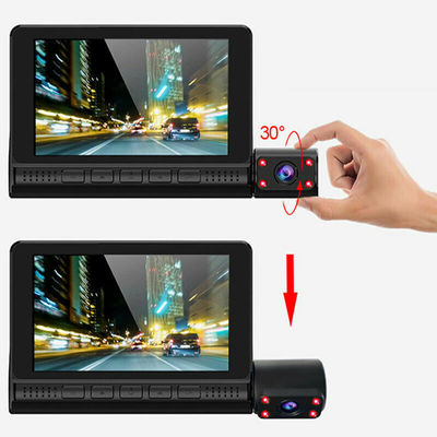 AVI Mini 3 Lentille Voiture DVR Dash Cam Enregistreur HD 4 Pouces GC2053 Capteur