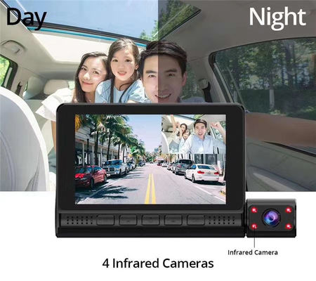 Caméscope numérique FHD voiture DVR 1080p Gps écran tactile Android DVR Dashcam