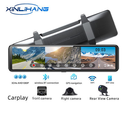 Caméra DVR de voiture sans fil Carplay Full HD Wifi Adas Usb 1440P