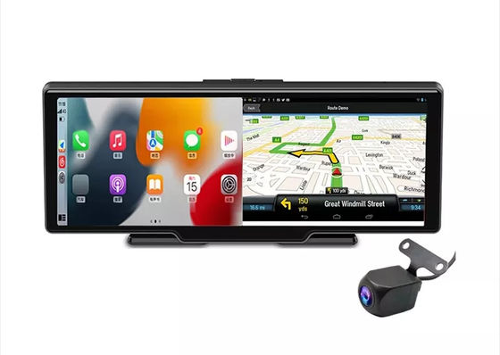 Double objectif HD1080P Android Mp5 Carplay Lecteur DVD 10 pouces Écran tactile 2.5K