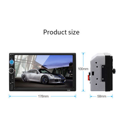 Universal Motion Activated Dashcam Navigator 7,0 pouces Ips Screen Car DVR FM DVD Player