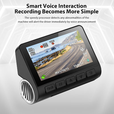 Enregistreur Camara Dashcam Video Recording de la boîte noire DVR de caméra de véhicule de voiture de Wifi GPS 4K