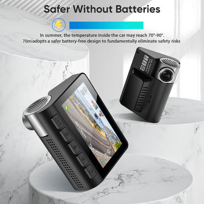 3 caméra de tableau de bord de la voiture DVR de WIFI GPS de came de tiret de l'écran UHD 4K GPS d'IPS de pouce