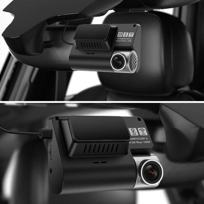 moniteur de stationnement de l'enregistreur 24H de caméra de voiture de GPS WiFi de came de tiret de voiture de 2K UHD