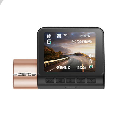 Voiture Black Box LCD 4K GPS Dash Cam avec enregistreur vidéo WIFI GPS