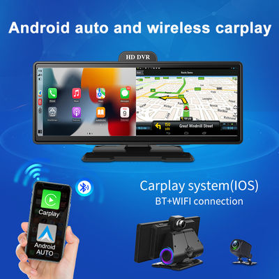 4K Android Auto ADAS WiFi Dash Cam AUX FM GPS 10.26&quot; Voiture DVR CarPlay